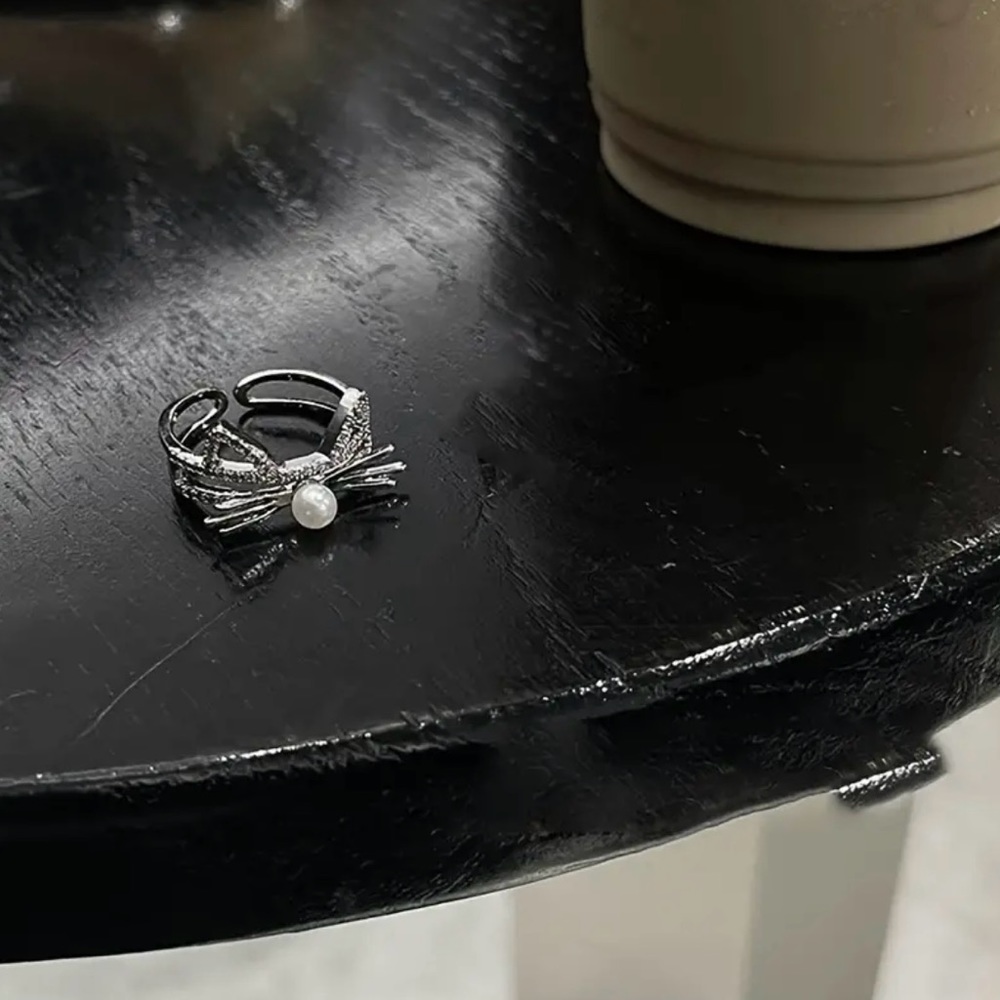 Cat Open Ring